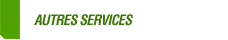Autres services